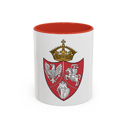 Coat of arms of the January Uprising - Accent Coffee Mug