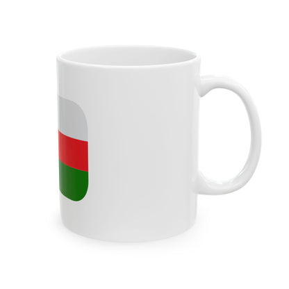Emojione 1F1F4-1F1F2 (Oman) White Coffee Mug