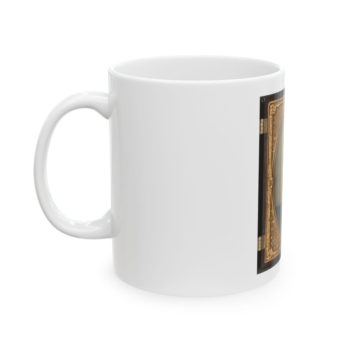 Captain George Riggs Gaither Of K Company, 1st Virginia Cavalry (U.S. Civil War) White Coffee Mug