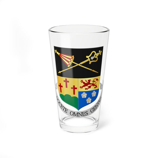 St. Odiliënberg basiliek wapen (Netherlands) (Coat of Arms) Pint Glass 16oz