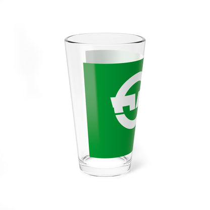 Flag of Kawauchi Fukushima (Japan) Pint Glass 16oz