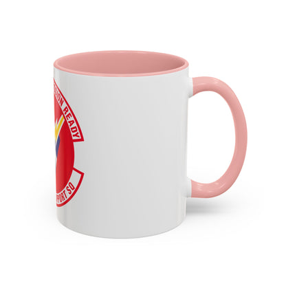 452 Force Support Squadron AFRC (U.S. Air Force) Accent Coffee Mug