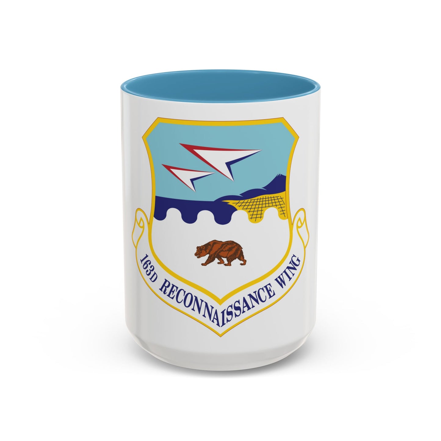 163d Reconnaissance Wing (U.S. Air Force) Accent Coffee Mug