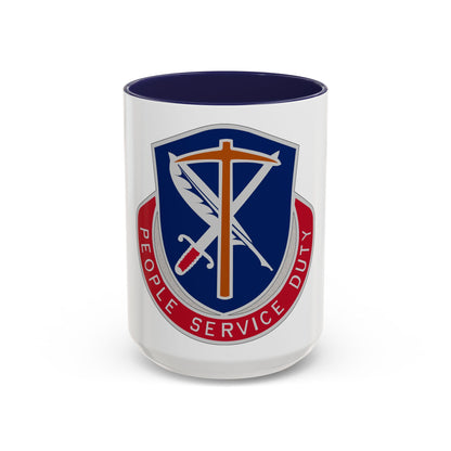 49 Personnel Services Battalion (U.S. Army) Accent Coffee Mug