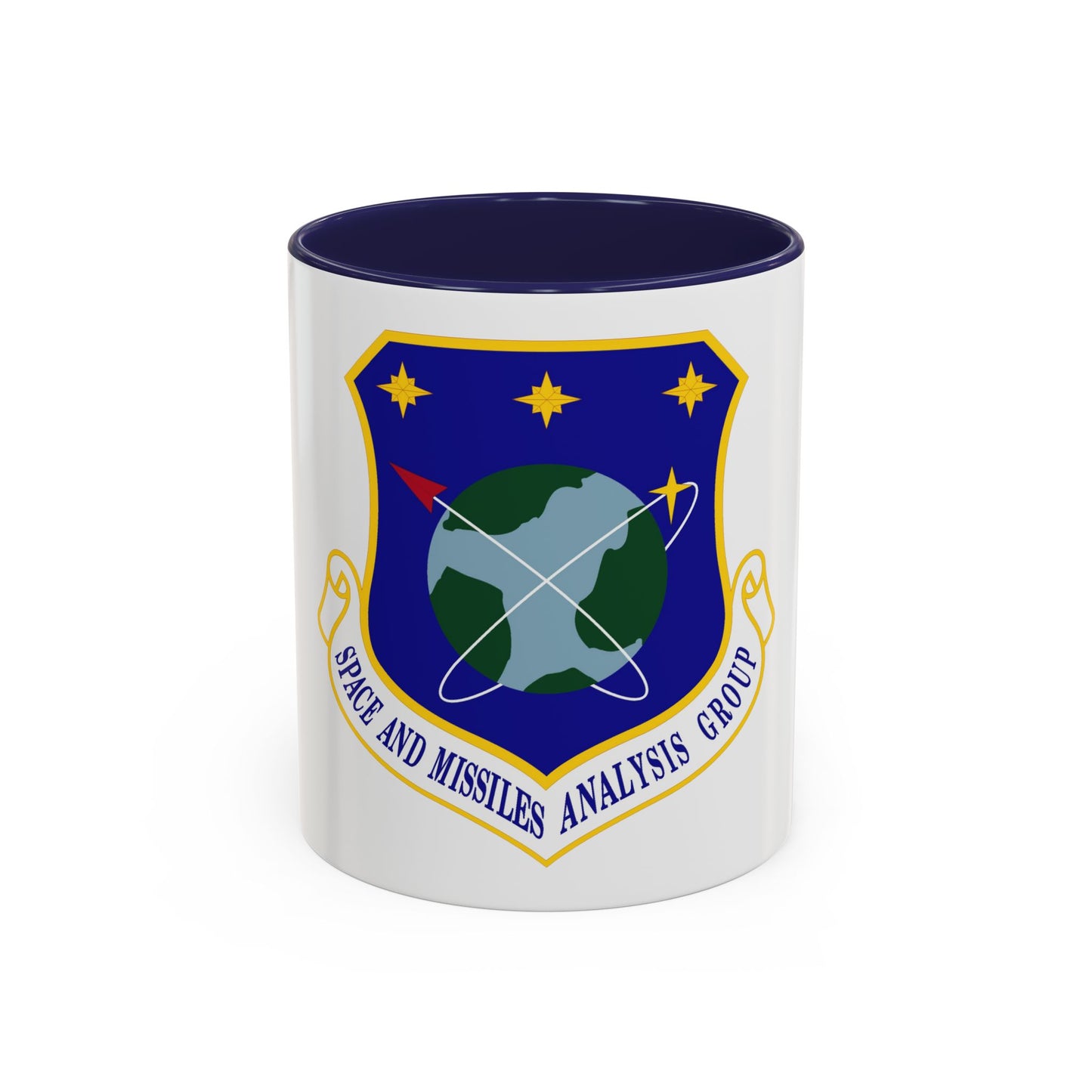 Space and Missiles Analysis Group (U.S. Air Force) Accent Coffee Mug