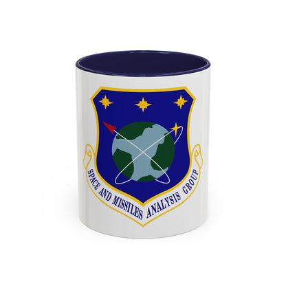 Space and Missiles Analysis Group (U.S. Air Force) Accent Coffee Mug