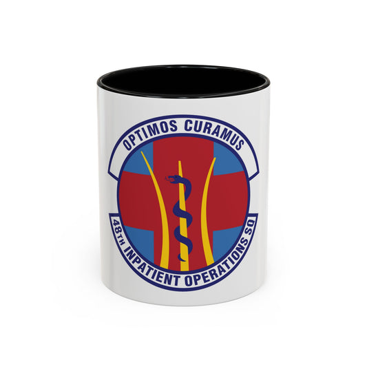 48th Inpatient Operations Squadron (U.S. Air Force) Accent Coffee Mug