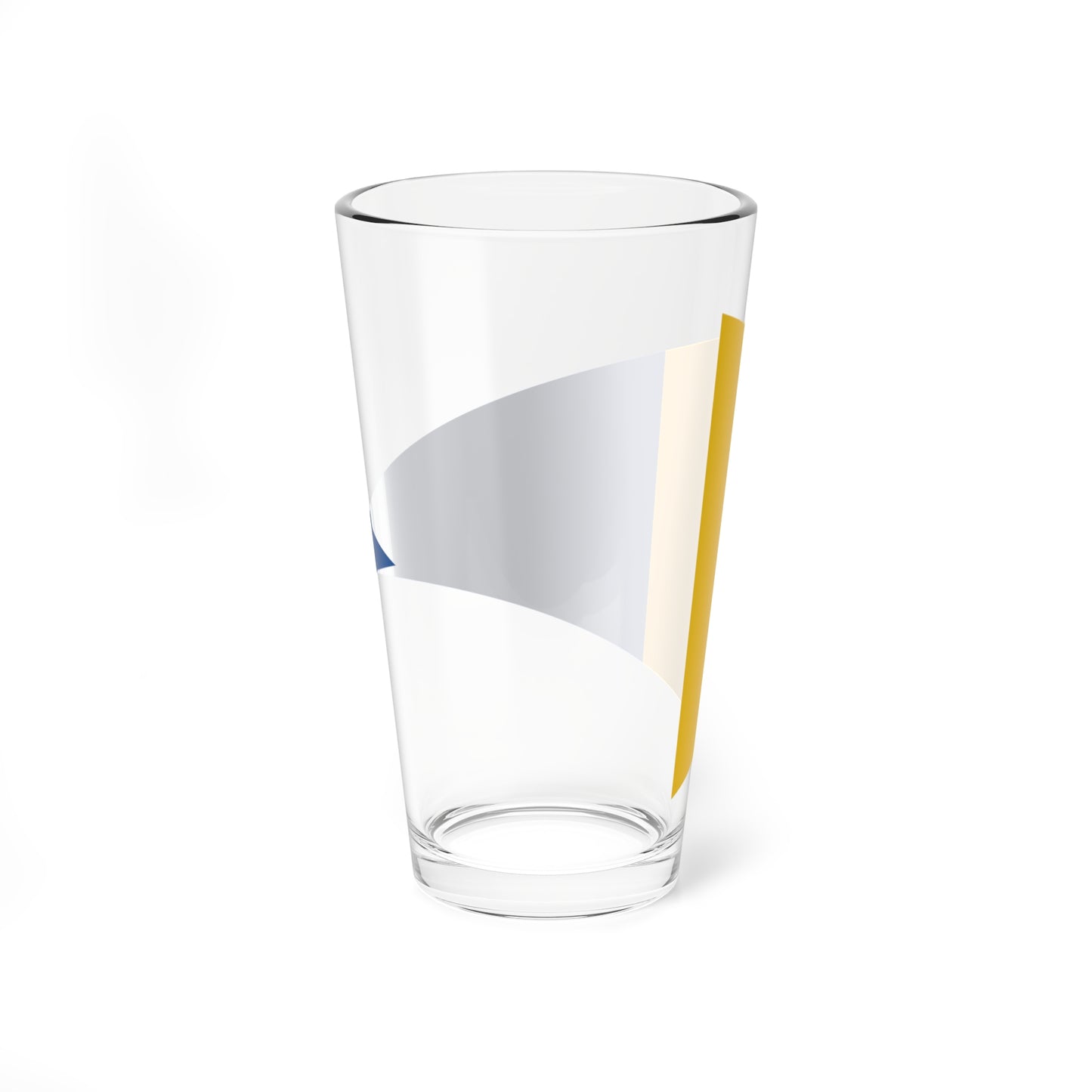 Naval Rank Flag of Sweden - Orlogsgaljadet (Sweden) Pint Glass 16oz