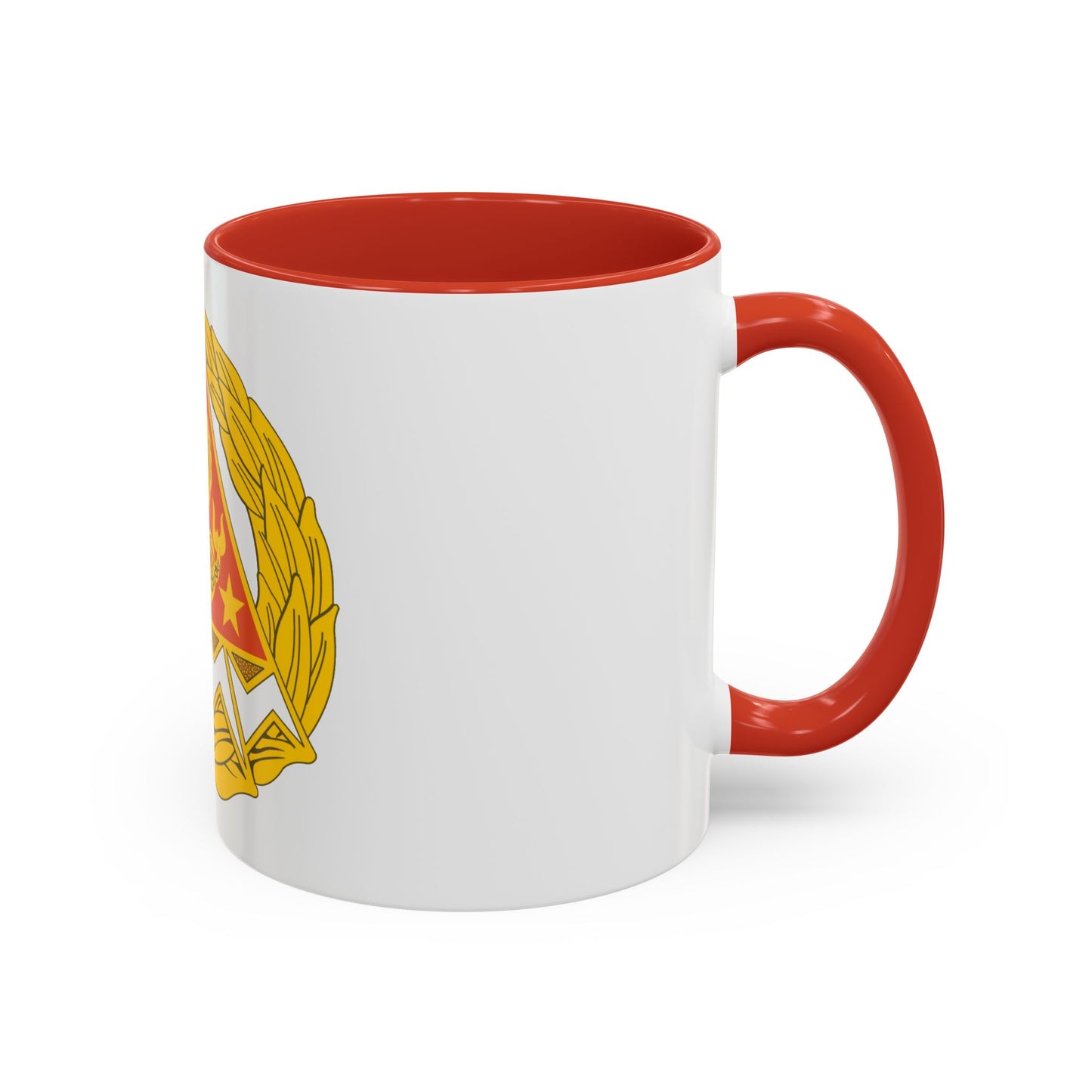 4 Signal Group (U.S. Army) Accent Coffee Mug