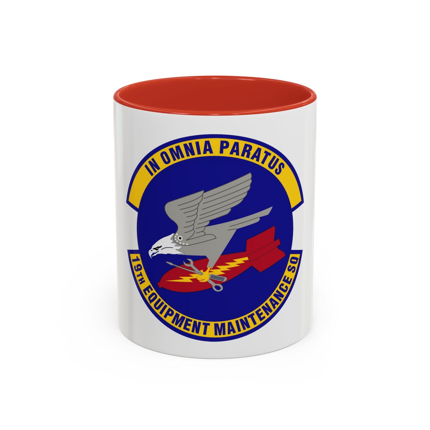 19th Equipment Maintenance Squadron (U.S. Air Force) Accent Coffee Mug