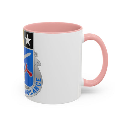 108 Military Intelligence Battalion (U.S. Army) Accent Coffee Mug