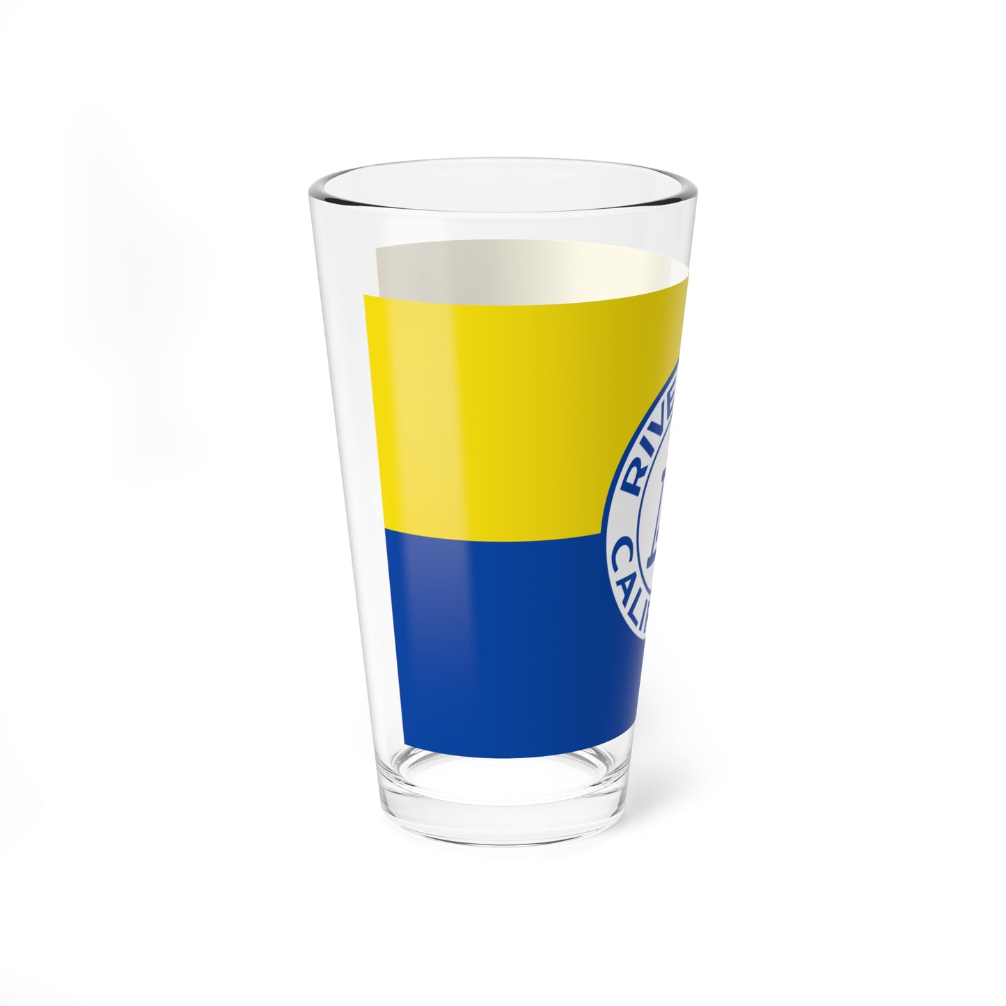 Flag of Riverside California 1967-2020 (United States) Pint Glass 16oz
