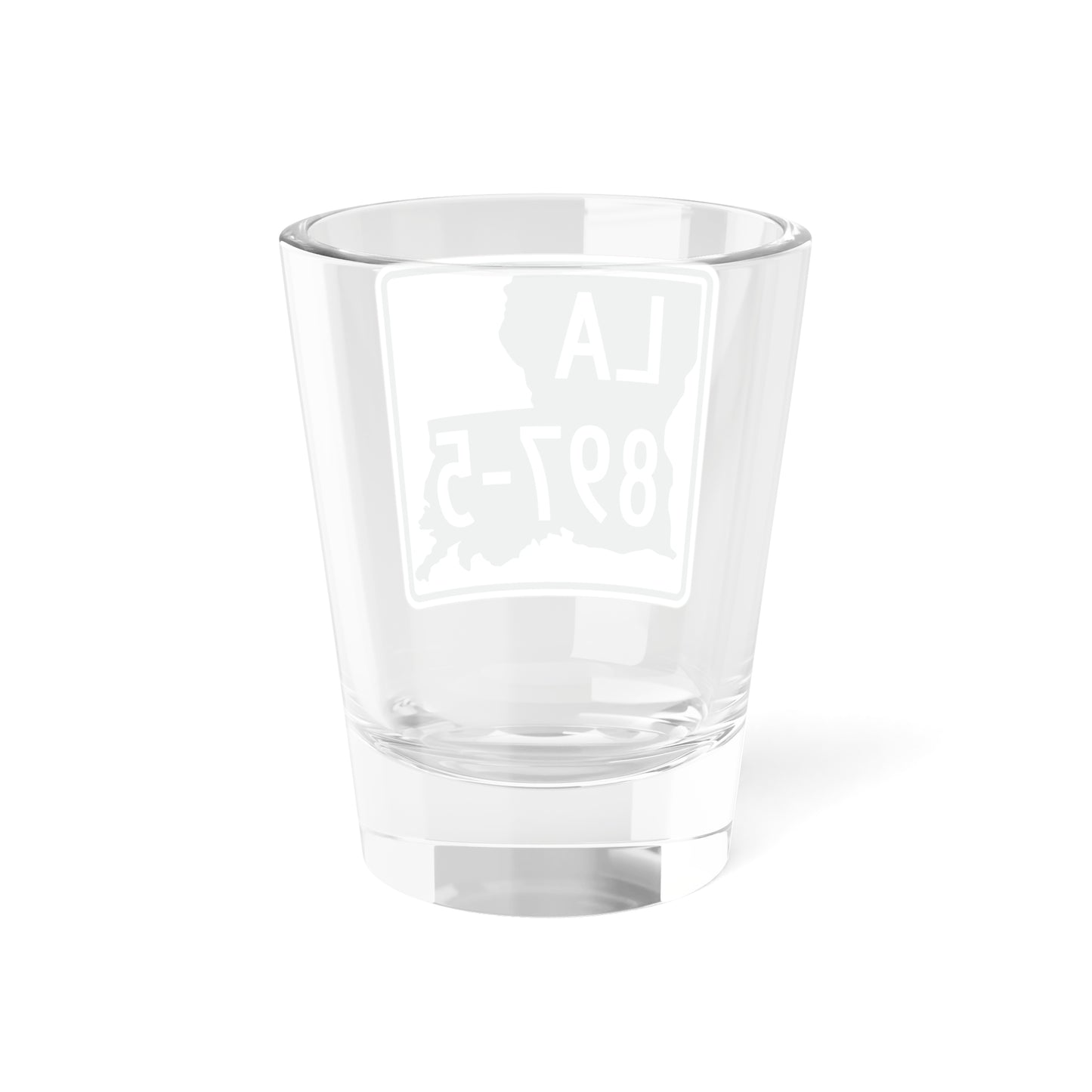 Louisiana 897-5 (Louisiana) (Road Sign) Shot Glass 1.5oz