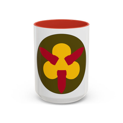 Chesapeake Bay Frontier Defense Sector (U.S. Army) Accent Coffee Mug