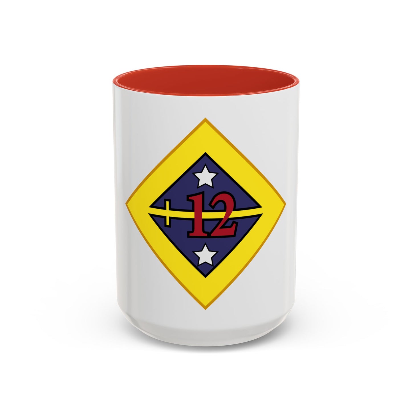 12th US division Insignia (U.S. Army) Accent Coffee Mug