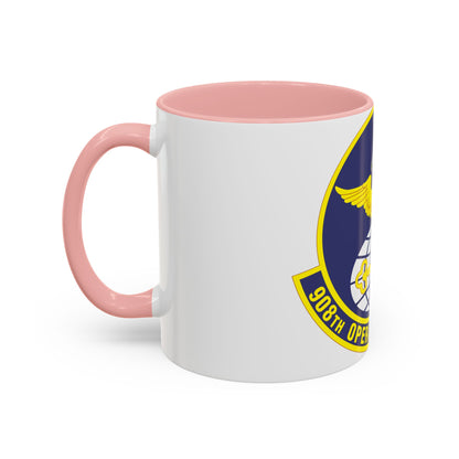 908th Operations Support Flight (U.S. Air Force) Accent Coffee Mug