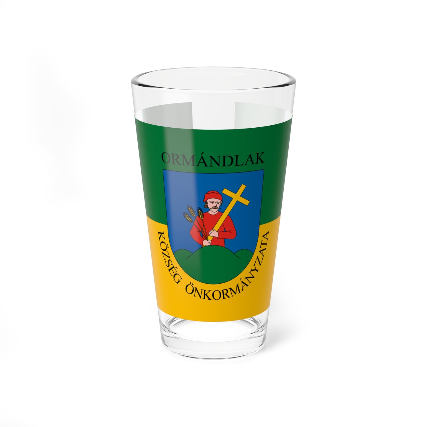 Flag of Ormandlak (Hungary) Pint Glass 16oz
