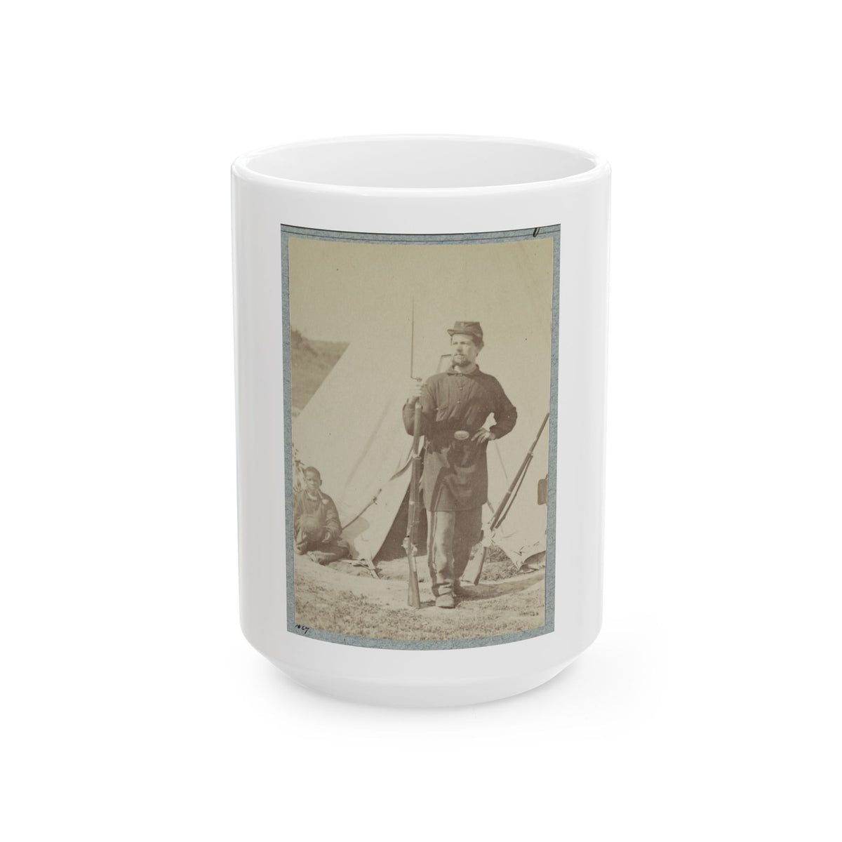 2d Rhode Island Infantry 036 (U.S. Civil War) White Coffee Mug