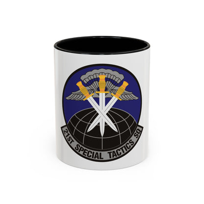 21 Special Tactics Squadron AFSOC (U.S. Air Force) Accent Coffee Mug
