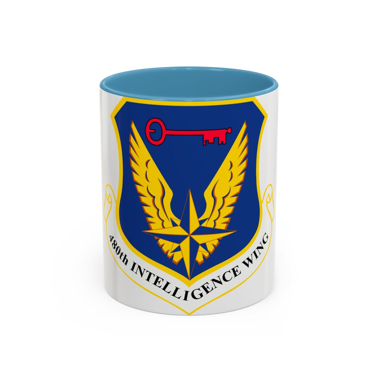 480th Intelligence Wing (U.S. Air Force) Accent Coffee Mug