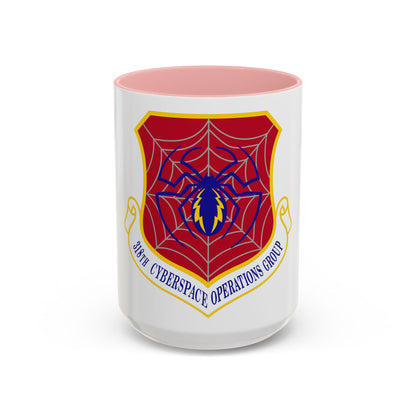 318 Cyberspace Operations Group ACC (U.S. Air Force) Accent Coffee Mug