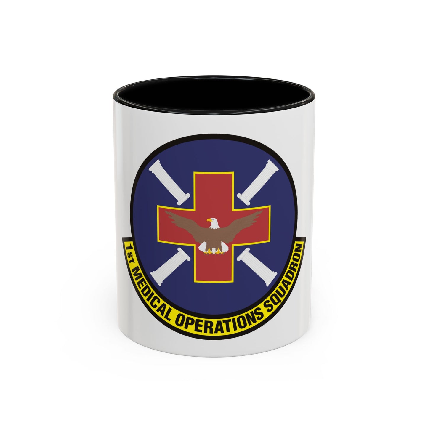1st Medical Operations Squadron (U.S. Air Force) Accent Coffee Mug