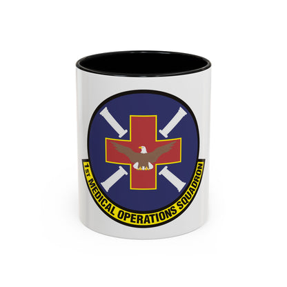1st Medical Operations Squadron (U.S. Air Force) Accent Coffee Mug