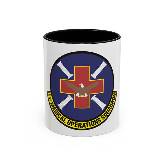 1st Medical Operations Squadron (U.S. Air Force) Accent Coffee Mug