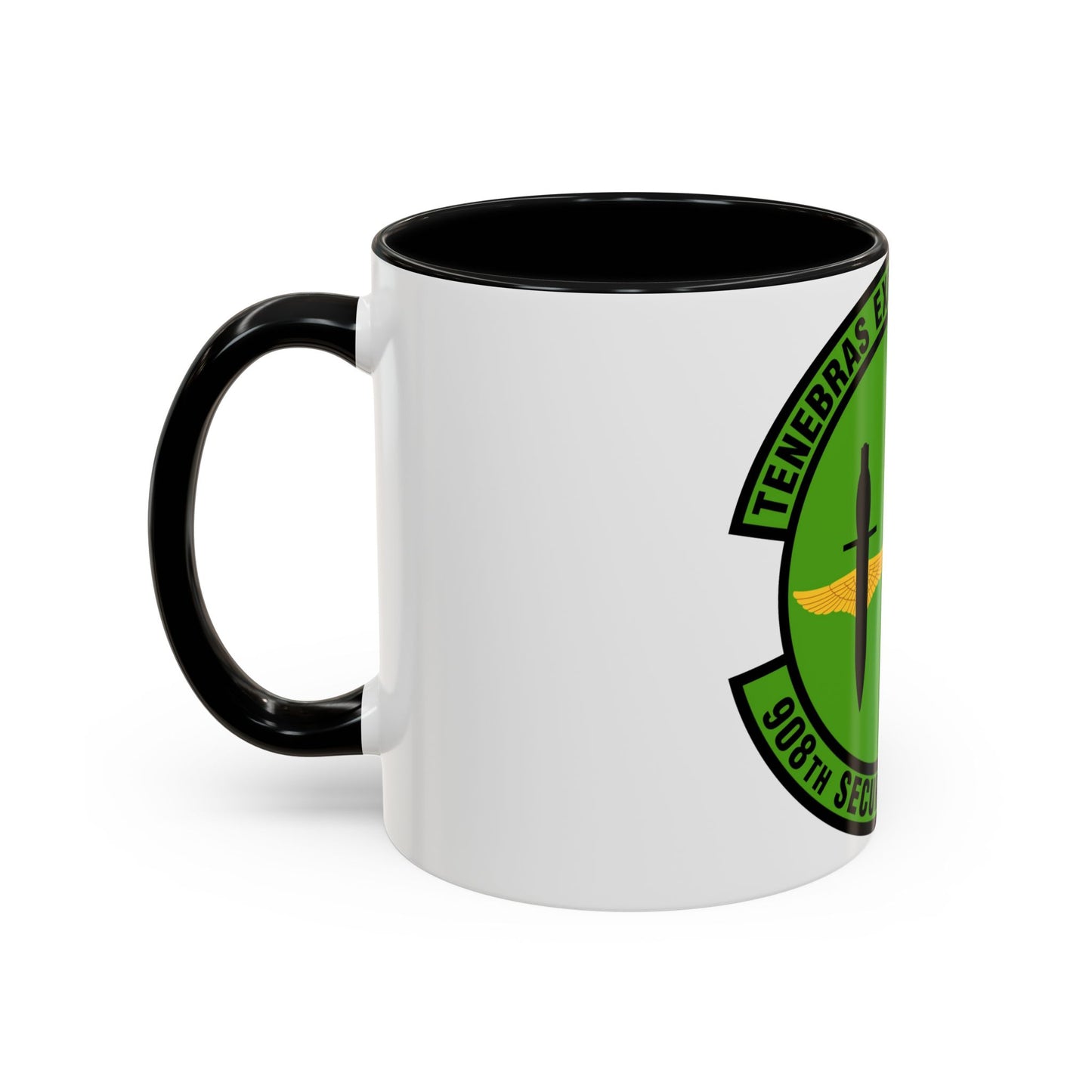 908th Security Forces Squadron (U.S. Air Force) Accent Coffee Mug