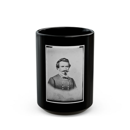 Benjamin Mcculloch, C.S.A. (U.S. Civil War) Black Coffee Mug