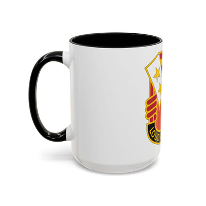 12 Signal Group (U.S. Army) Accent Coffee Mug