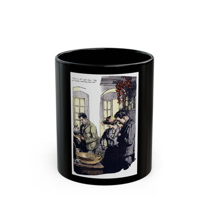 Empty Tables (2), Woman's Home Companion, November 1924 - Black Coffee Mug-11oz-Go Mug Yourself