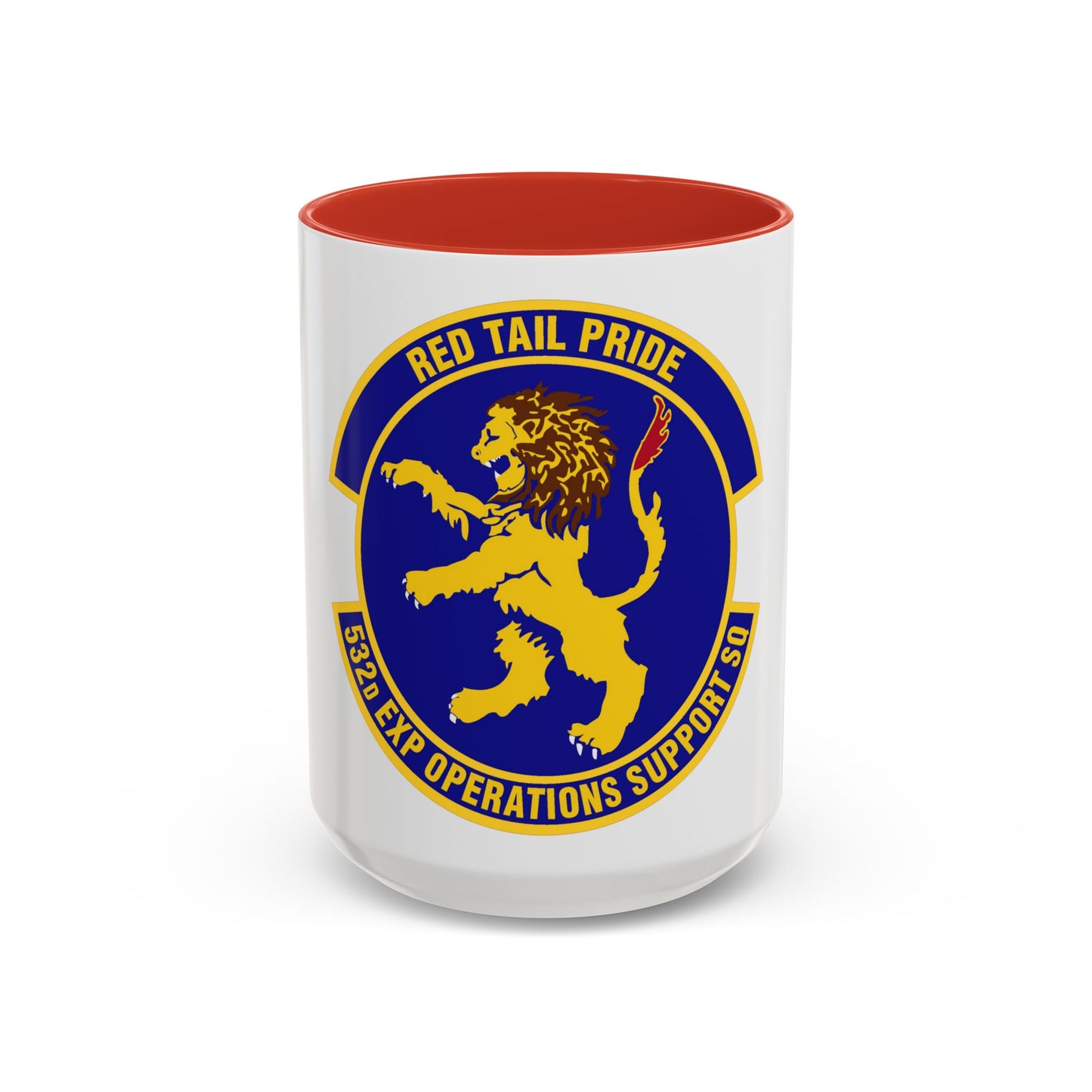 532d Expeditionary Operations Support Squadron (U.S. Air Force) Accent Coffee Mug