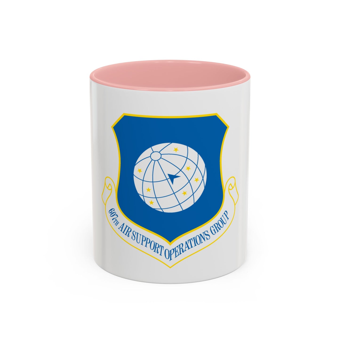 607th ASOGR (U.S. Air Force) Accent Coffee Mug