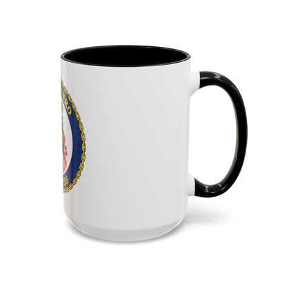USCGC Munro WMSL   755 (U.S. Coast Guard) Accent Coffee Mug