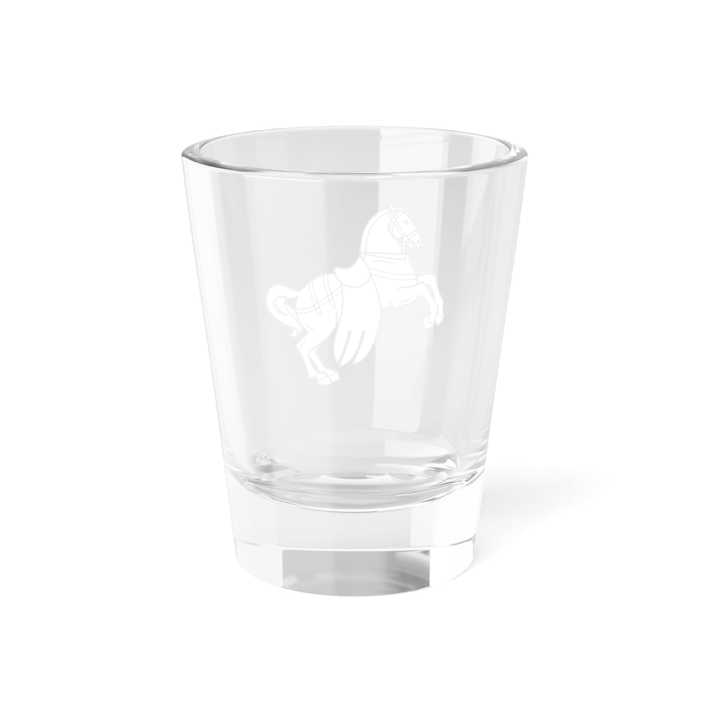 Pahonia-contour horse with harness (Belarus) (Coat of Arms) Shot Glass 1.5oz