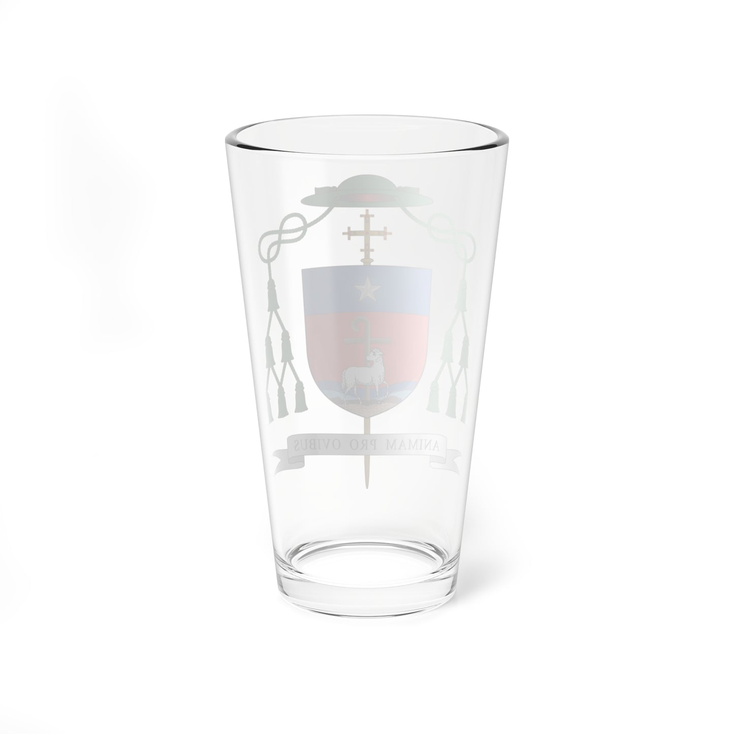 Escudo de Antônio Emídio Vilar (Spain) (Coat of Arms) Pint Glass 16oz