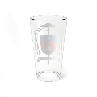 Escudo de Antônio Emídio Vilar (Spain) (Coat of Arms) Pint Glass 16oz