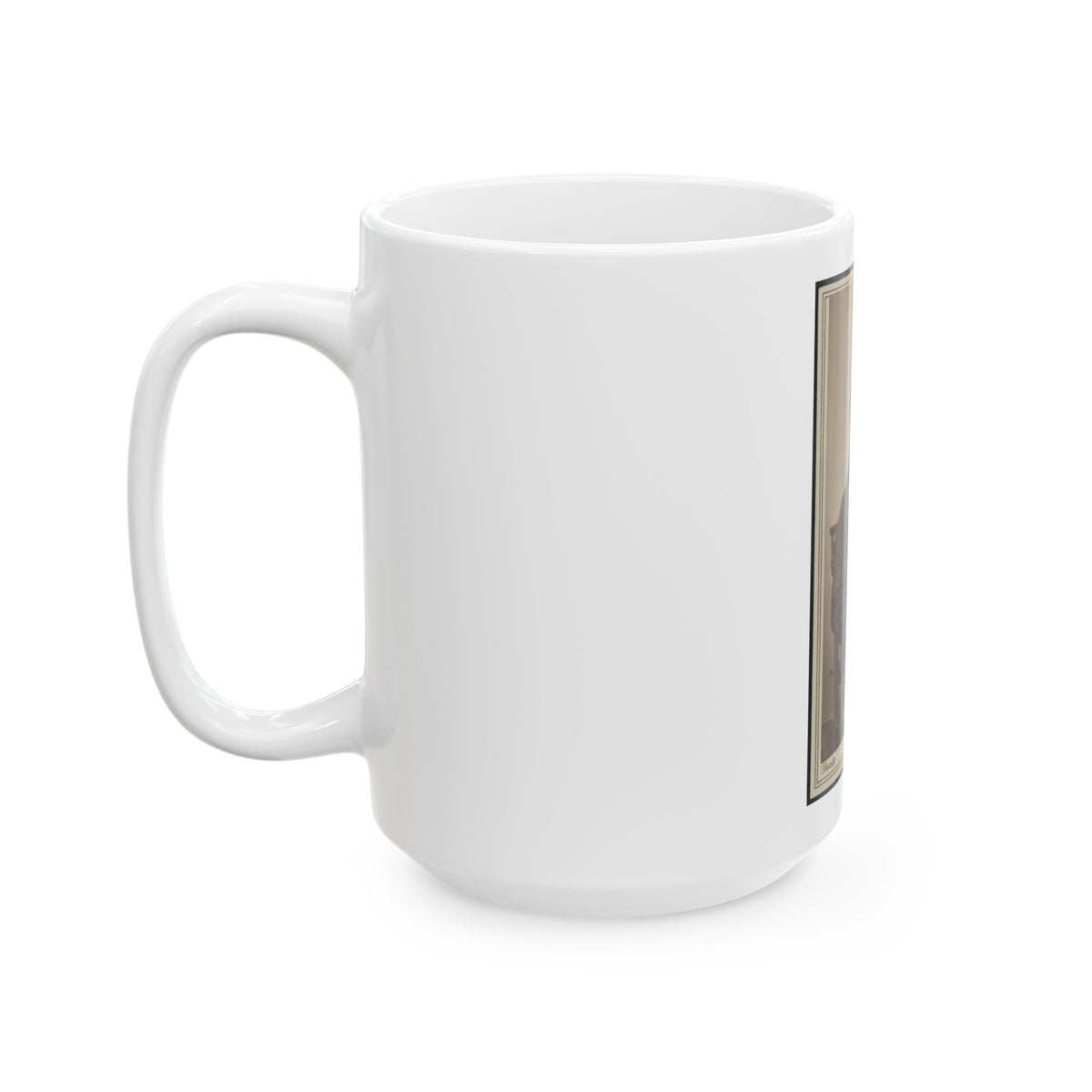 Unidentified Man(2) (U.S. Civil War) White Coffee Mug