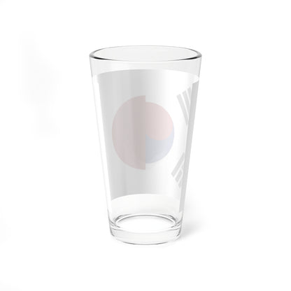 Flag of Japan and South Korea (Japan) Pint Glass 16oz