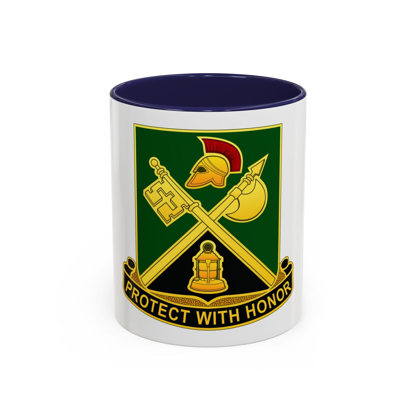 143 Military Police Battalion CAANG (U.S. Army) Accent Coffee Mug