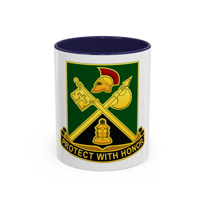 143 Military Police Battalion CAANG (U.S. Army) Accent Coffee Mug