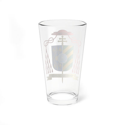 Escudo de Agustín García-Gasco (Spain) (Coat of Arms) Pint Glass 16oz