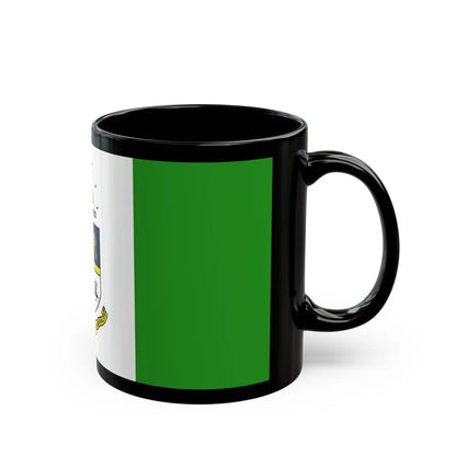 Flag of St Catharines Ontario Canada - Black Coffee Mug-Go Mug Yourself