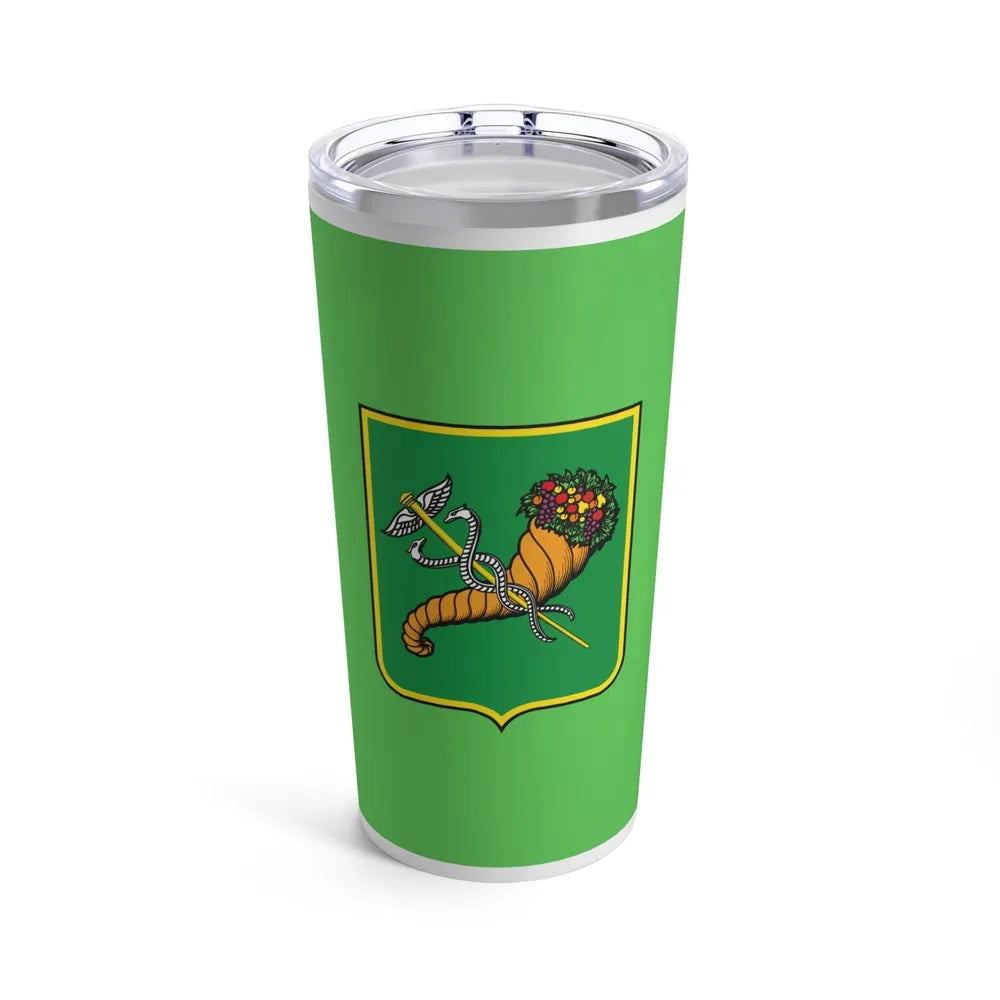 Flag of Kharkiv Ukraine - Tumbler 20oz-20oz-Go Mug Yourself