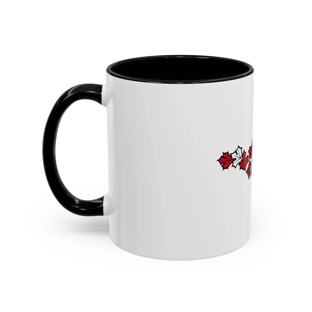 Canadian Helm - Accent Coffee Mug-Go Mug Yourself