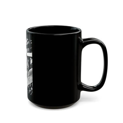 Gila Golan #138 (Vintage Female Icon) Black Coffee Mug-Go Mug Yourself