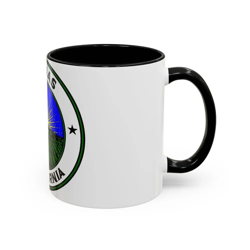 Seal of Salinas California - Accent Coffee Mug-Go Mug Yourself