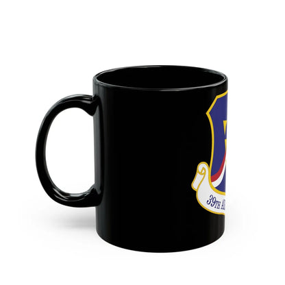 39th Air Base Wing (U.S. Air Force) Black Coffee Mug-Go Mug Yourself