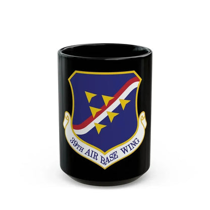39th Air Base Wing (U.S. Air Force) Black Coffee Mug 15oz - Go Mug Yourself